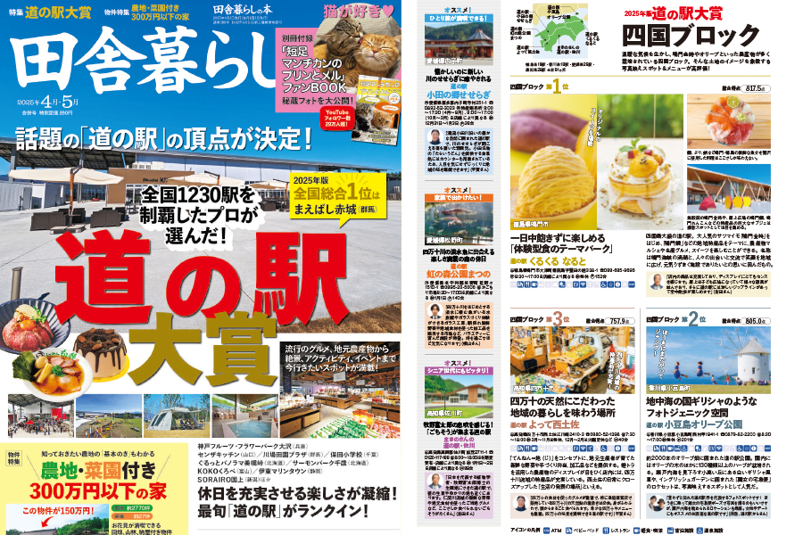 田舎暮らしの本 2025年4月・5月合併号